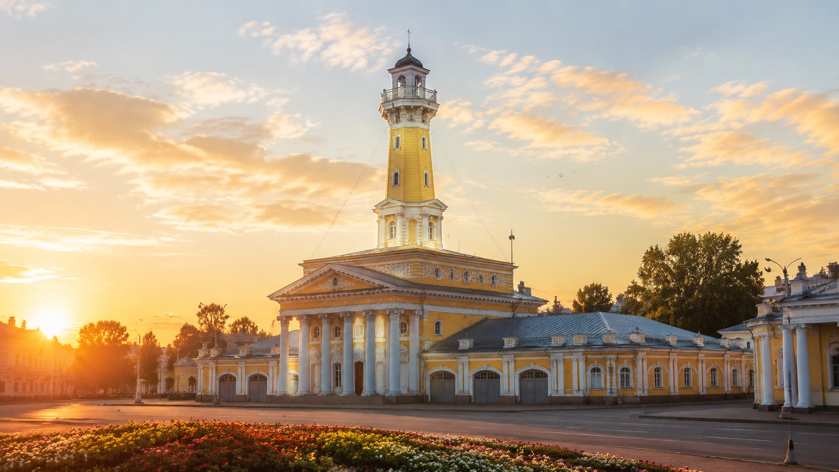 Пожарная каланча Костромы символ города и его история